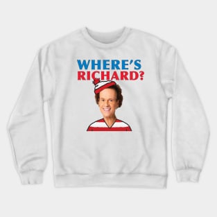 Where's Richard Simmons? Crewneck Sweatshirt